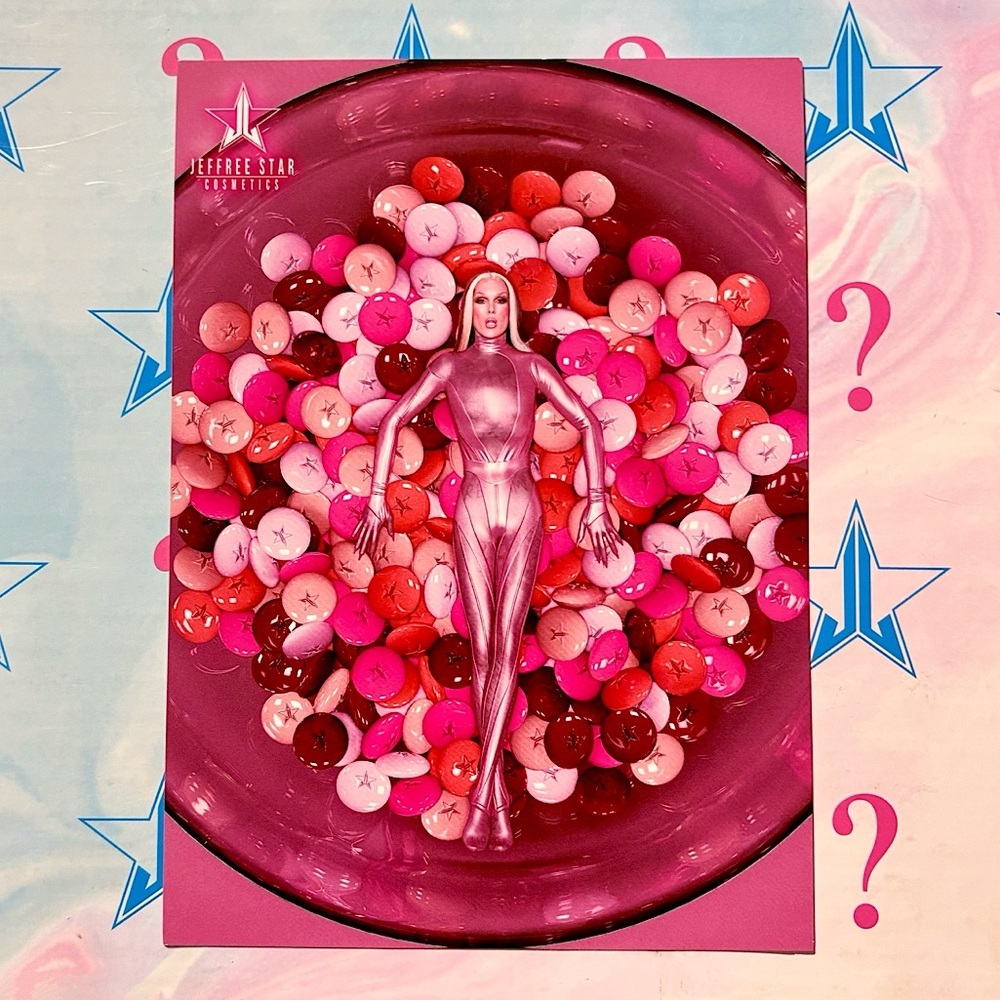 Jeffree Star Cosmetics Magic Candy Liquid Blush Collector Promotional Post Card